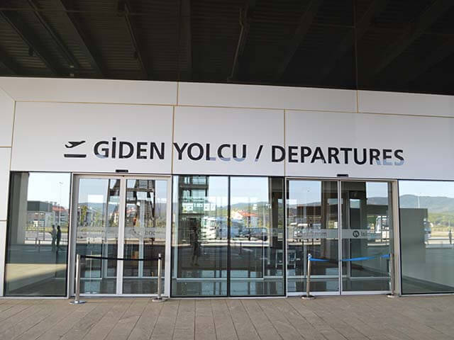 Bodrum Airport Departures